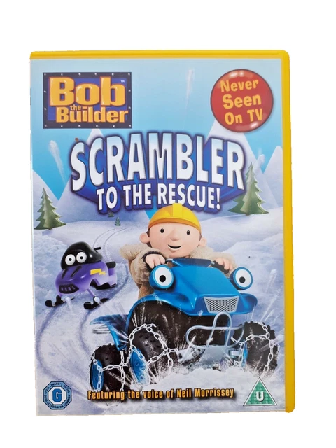 Scrambler Rescue BOB THE BUILDER, Scrambler To The Rescue, (DVD 2007) £2.99 - PicClick UK