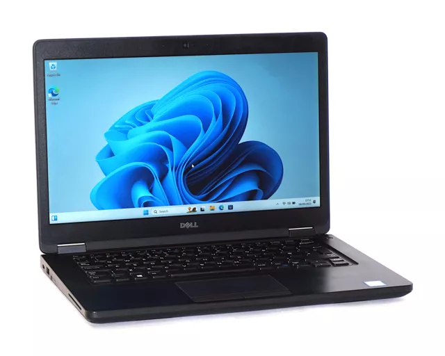 Dell Latitude 5480 Laptop, 14" Core i5 6th Gen, 8GB RAM, 240GB SSD, Windows 11