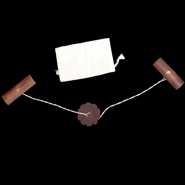 Primitive Wooden Historical Folk Handheld Buzz Saw Toy Primitive Wooden Historical Folk Handheld Buzz Saw Toy