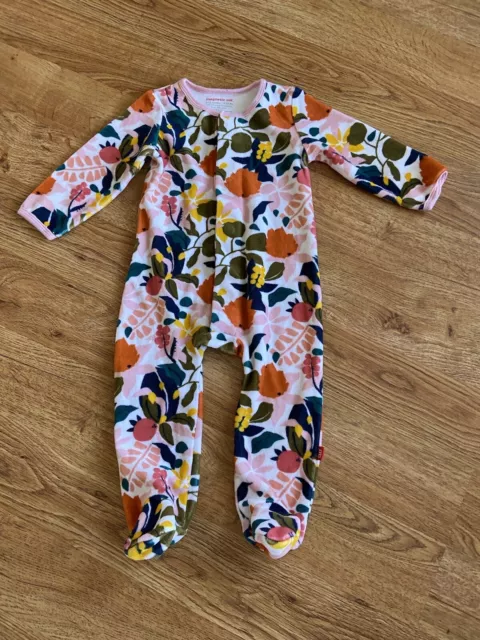 Magnetic Me Baby Girl’s Floral One-Piece 9-12 months