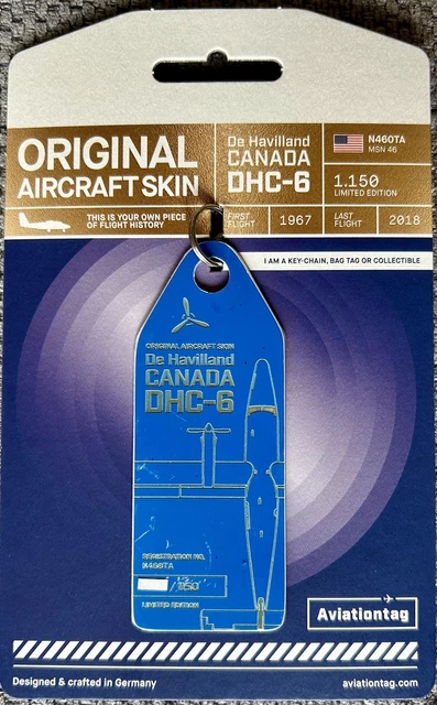 Aviationtag Twin Otter N460TA エディション