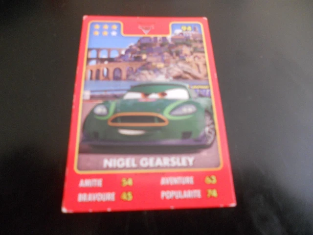 Disney Pixar Cars 2 - 4-pack - Nigel Gearsley & Francesco Bernoulli Disney Pixar Cars 2 - 4-pack - Nigel Gearsley & Francesco Bernoulli