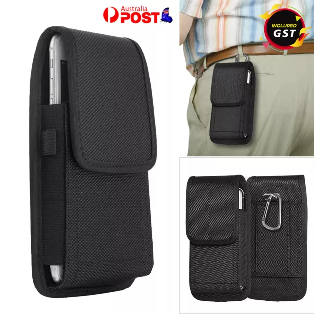 Universal Outdoor Tactical Mobile Phone Pouch Holster Case Bag Hook Holder Belt