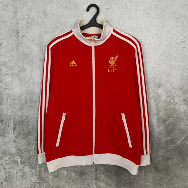 Liverpool Training Football Jacket Adidas Ynwa Track Top Jersey Size M