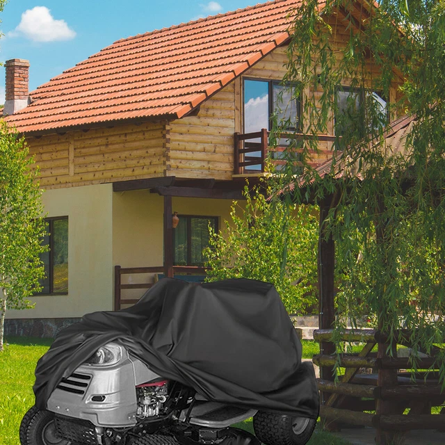 Lawn Mower Drawstring Lawn Mower Cover Riding Mower Waterproof Cover 10