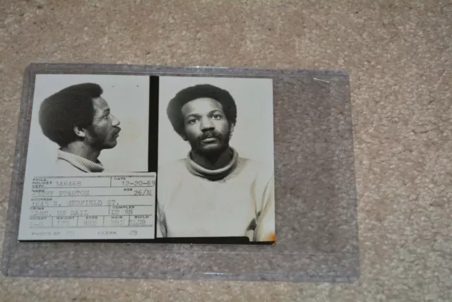 Mugshot African American Mug Shot Philadelphia Pen Prison Black American Crime