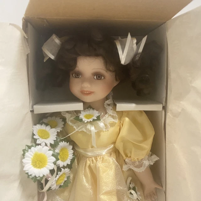 Heritage Signature Collection " Daisy" Porcelain 12" Doll NIB