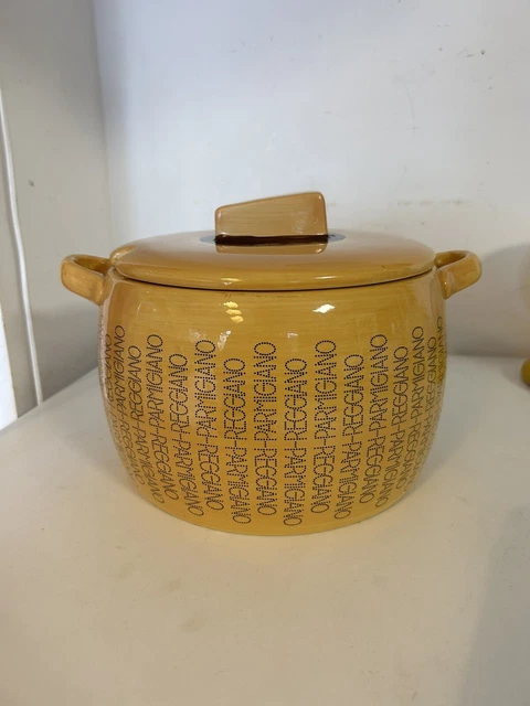 Zuppiera Parmigiano Reggiano Pila Ceramica Pubblicitaria Pentola