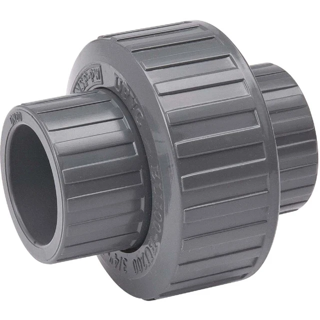 B&K 1/2 In. solvent Schedule 80 PVC Union 164-603 Pack of 12 B&K 164-603