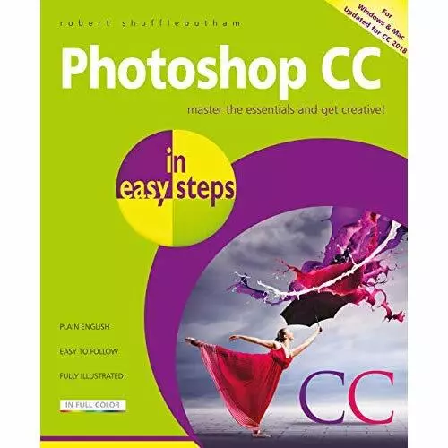 Photoshop CC in easy steps: Updated for Photoshop CC 20 - Paperback / softback N