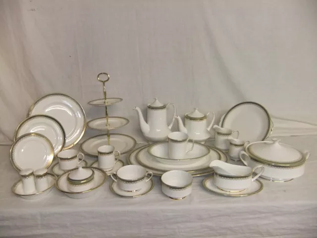 Royal Albert & Paragon - Kensington - vintage 1984 tableware, stamps vary - 1A2D