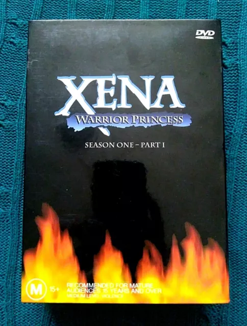 Xena - Warrior Princess-Season One -Part 1-Dvd, 3-Disc Box Set- R-4-Like New