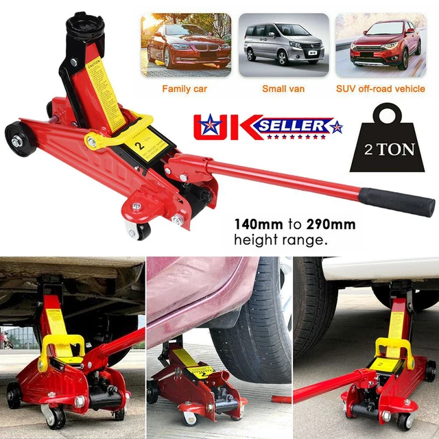2 TON HYDRAULIC Trolley Jack Floor Jack Heavy Duty Car Van Garage