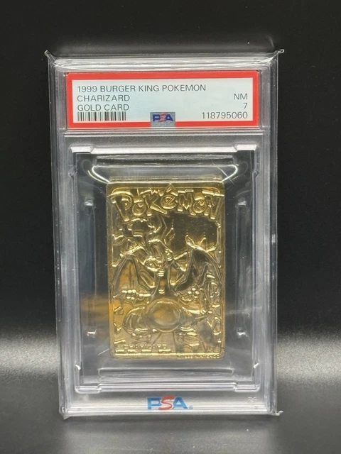 Burger King Pokemon Gold Card Charizard FOR SALE! - PicClick UK