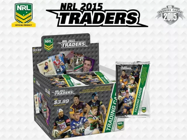 2015 Nrl Traders Complete Base Set (162 Cards)