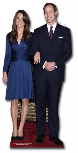 Prince William Kate Middleton Royal Wedding 2011 Cutout