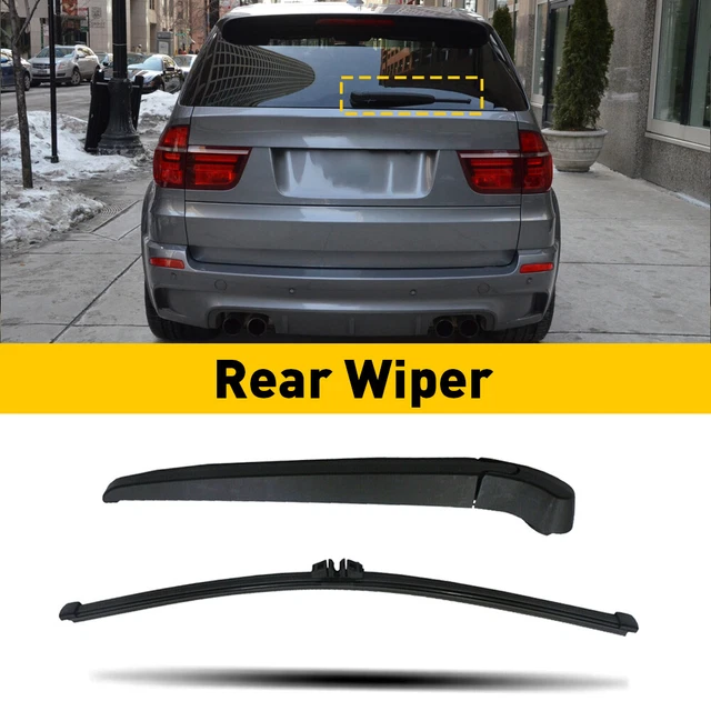 REAR WIPER BLADE and Arm for BMW X5 E70 20072013 Back Windshield Wiper
