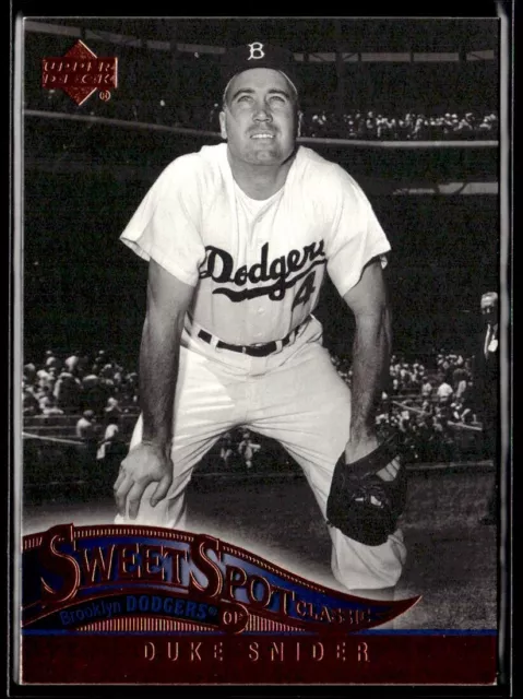 2005 Upper Deck Sweet Spot Classic #24 Duke Snider