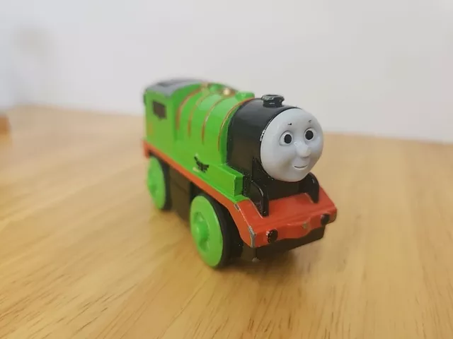 Percy - Thomas Diecast Motorised Battery Operated Wooden Railway Trains