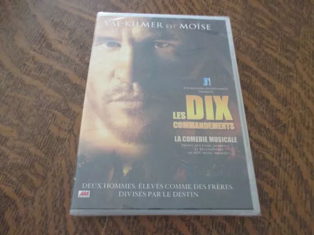 dvd les dix commandements VAL KILMER est moise