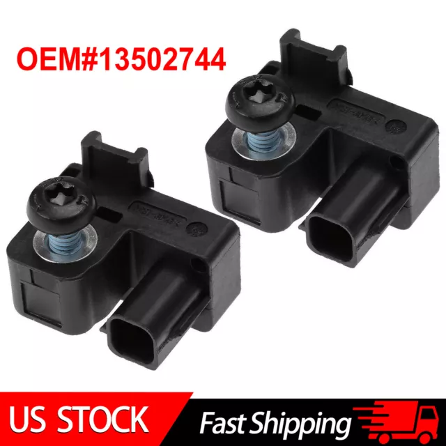 Fits Chevy Silverado Suburban 2010-2014 Front Bumper Impact Sensor 13502744 2PCS