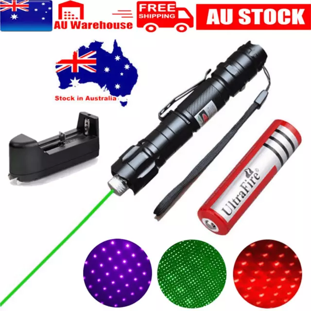 Laser Pointer Pen Green Red Blue Light Visible Beam Lazer For office Pet