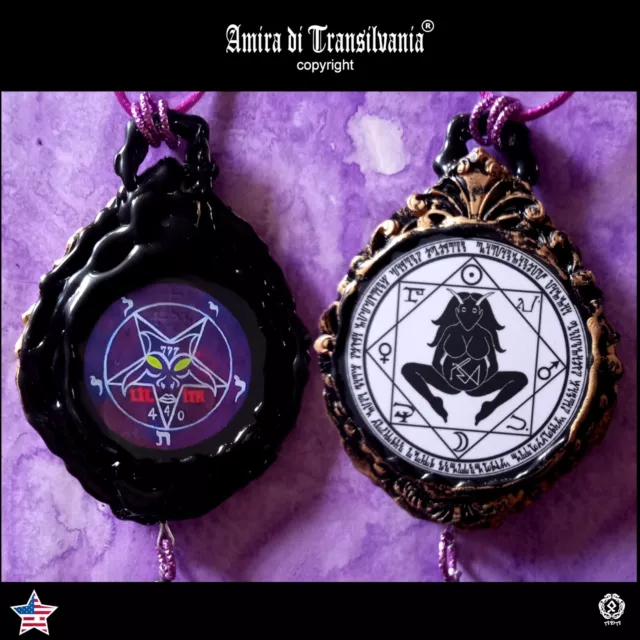 lilith seal ritual talisman effective amulet magic black powerful pendant occult