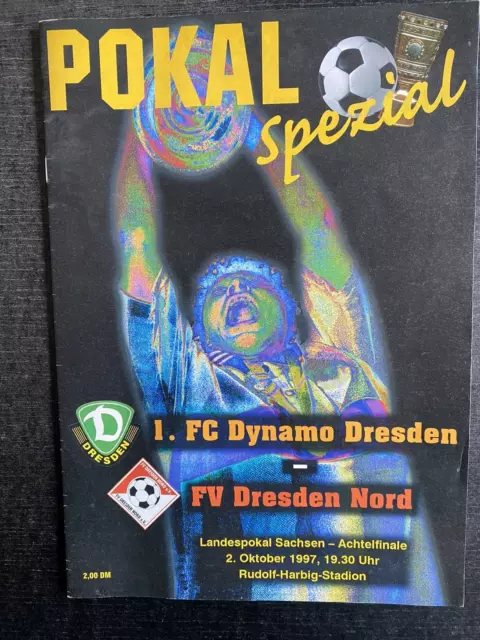 Landespokal Sachsen 97/98 1. FC Dynamo Dresden - FV Dresden Nord, 02.10.1997