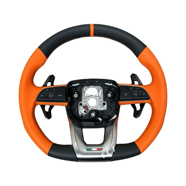 Volant Audi A6 C6 A4 Alcantara 4 Rayons - Remis à Neuf - Compatible 2004-2008 - Réf 4F0419091