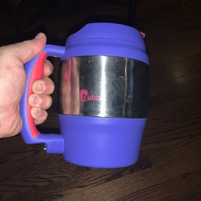 Bubba Thermos Travel Mug Large 52 Ounce Purple Pink Stainless Hot Cold
