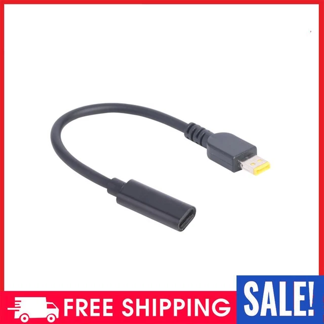 USB C FEMALE to DC Connector Adapter PD Charger Converter for Lenovo ...