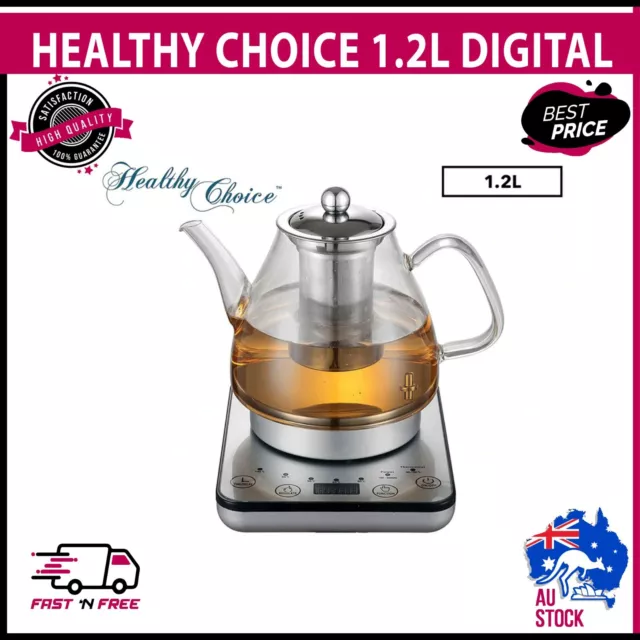Bear 1L Electric Teapot Electric Kettle Infuser Pot With Filter Automatic  Steam Spray Borosilicate glass Teapot Health Pot 220V