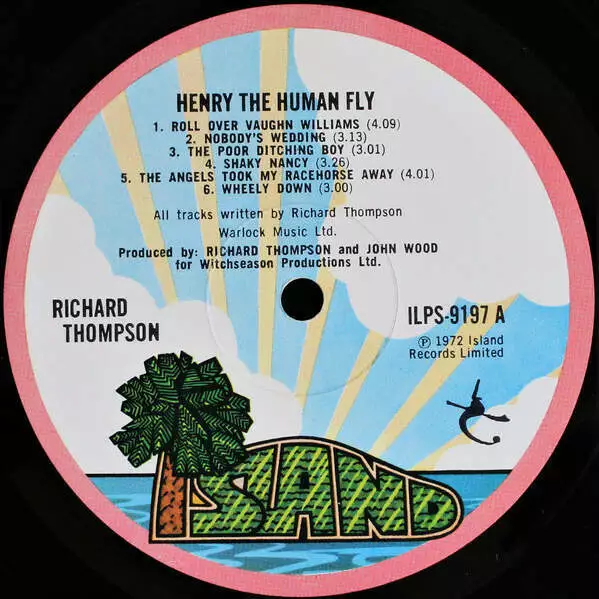 Richard Thompson - Henry die menschliche Fliege (Vinyl) 3