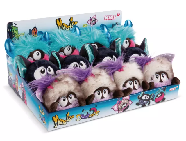 NICI Figurine en Peluche Monstre Scarydoo 10 cm