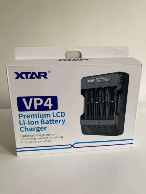 xtar vc4 Li-ion battery charger