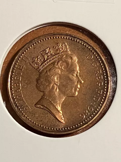 1986 1p Penny One Pence Coin Uncirculated