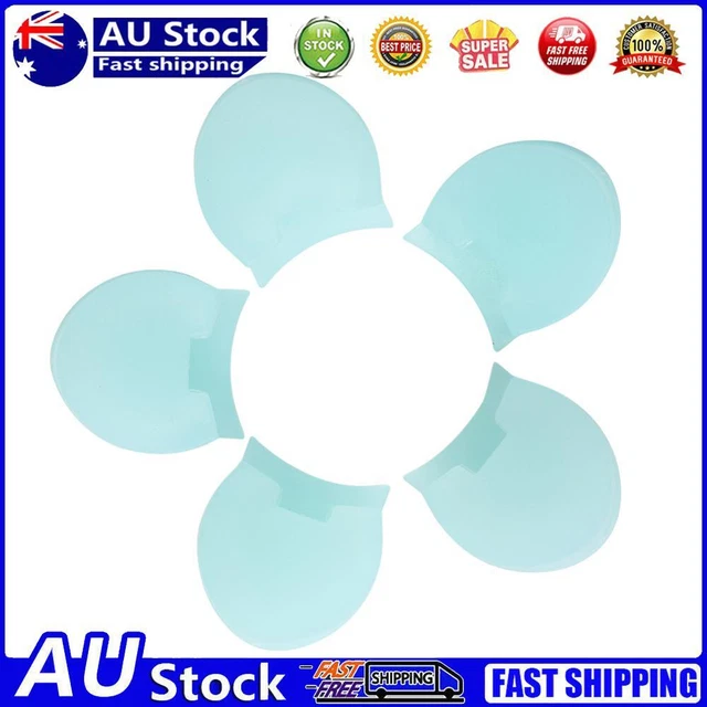 5pcs Clarinet Thumb Rest Covers Finger Rest Protective Pads (Light Blue)