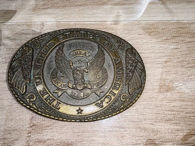 Boucle De Ceinture Ancienne Michelin - Largeur 2 3/8, Occasion