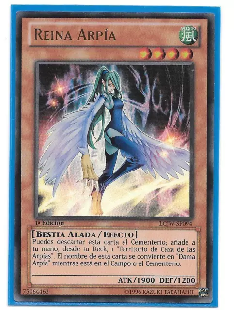 REINA ARPIA ESPAÑOL YuGiOh LCJW-EN094 1st Edition NM