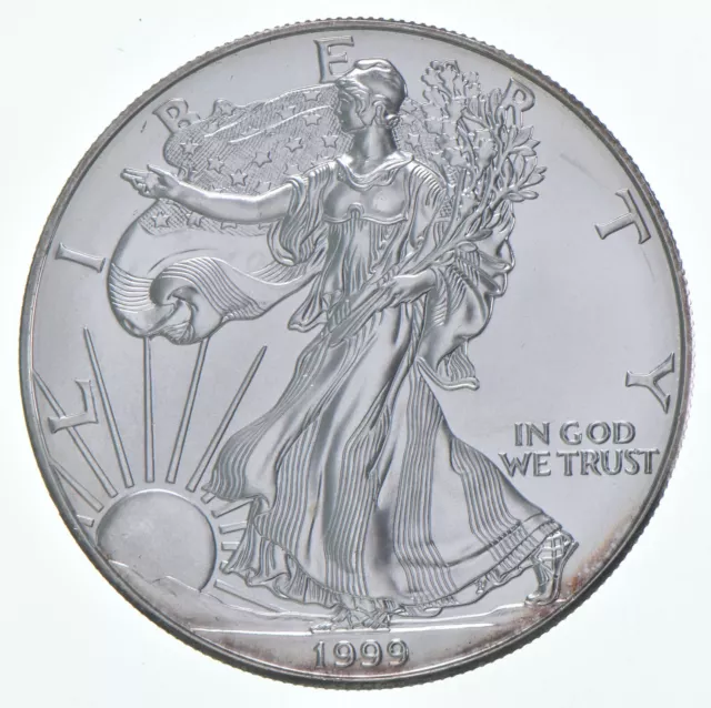 Better Date 1999 American Silver Eagle 1 Troy Oz .999 Fine Silver *039