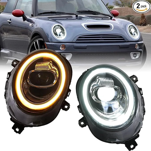 Mini R53 Scheinwerfer LED-SCHEINWERFER FÜR MINI Cooper R55 R56 R57 R58 R59 2007-2013 ...