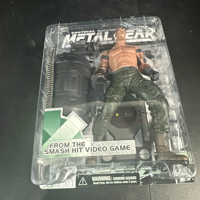 Figurine Metal Gear Solid – Vulcan Raven (McFarlane Toys, 1999) Sous Blister D'origine