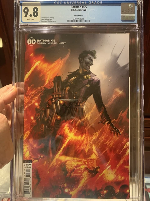 Batman #95 CGC 9.8 💥 Joker War Part 1💥 Mattina Variant Cover L@@K!