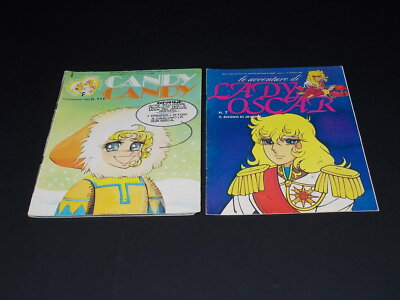 Gruppo Ed. Fabbri 1982 CANDY CANDY 111 LADY OSCAR 7 IL LAGO DEI CIGNI 