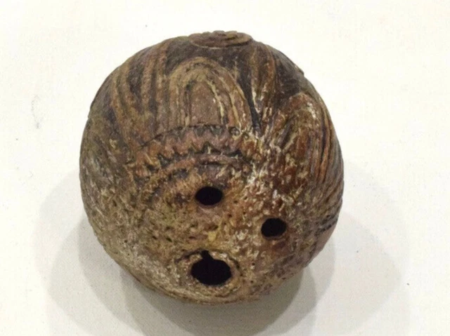 Papua New Guinea Coconut Whistle Abelam Tribe