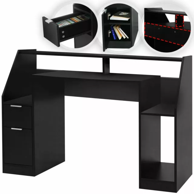 MIADOMODO® Schreibtisch Bürotisch Computertisch PC Tisch Gamingtisch