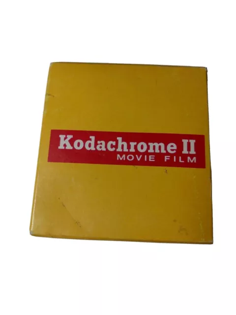 Kodachrome II Daylight Double 8mm Color Movie Film 50 Ft  - Exp 1974 - KA464