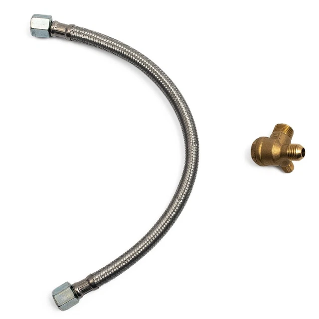 Manguera compresor de aire compresor de aire tubo válvula de latón flexible