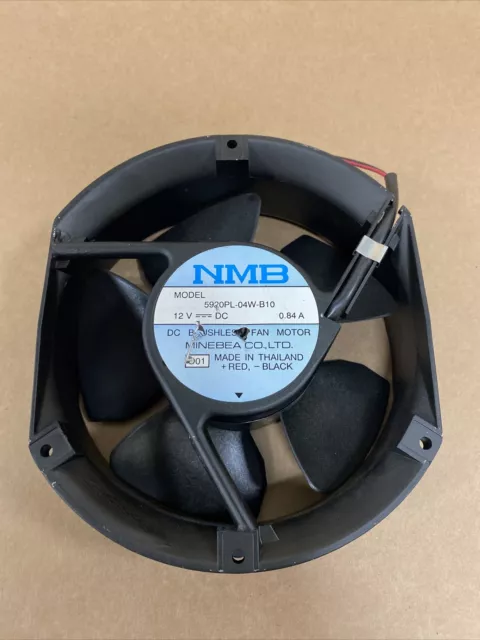 NMB Cooling Fan 5920PL-04W-B10 12VDC 0.84A DC Fan