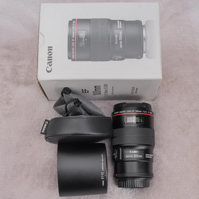 Canon EF 100mm f2.8L Macro IS USM Lens
